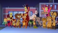 The emotional farewell in Big Mouth season 8 includes the full gang of hormone monsters, shame wizards, and anxiety bugs who’ve guided the kids for years. (Image via Netflix)